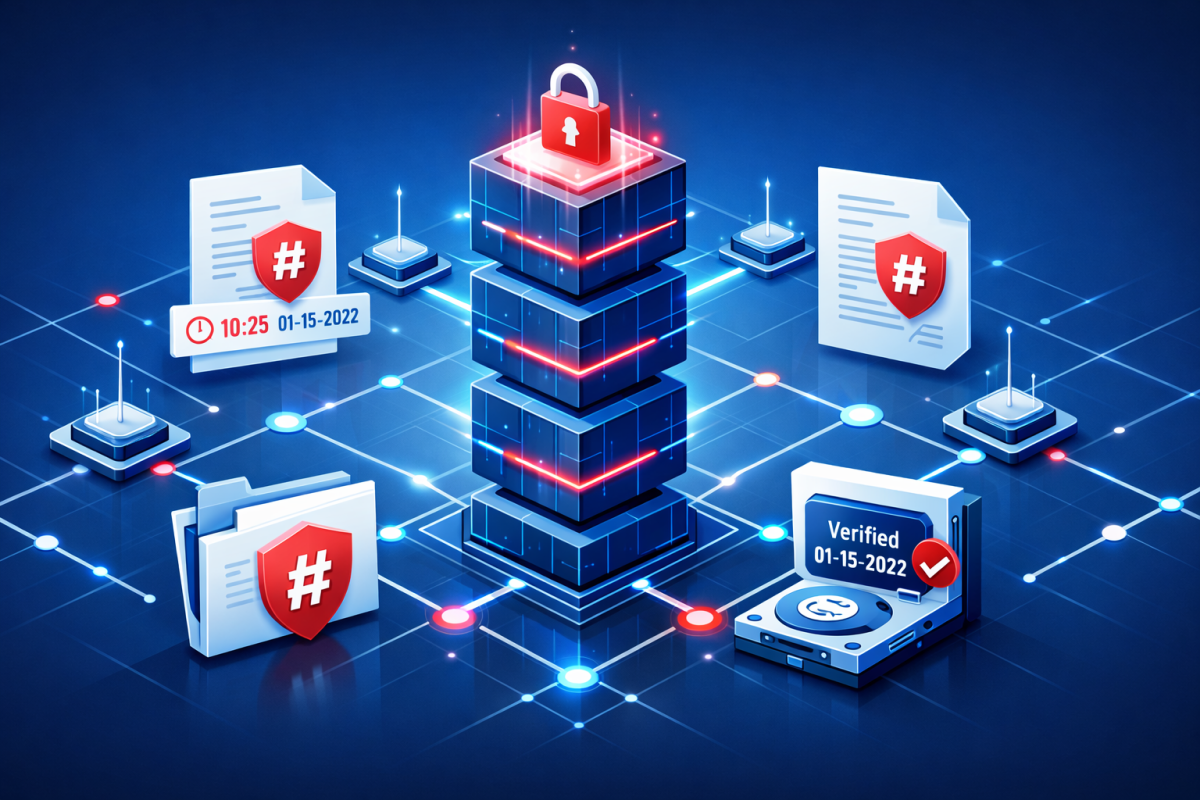 Blockchain timestamping and storage